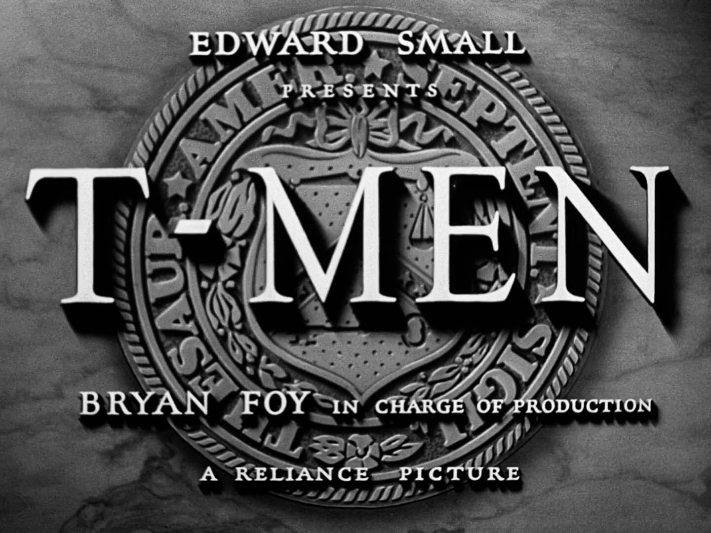 T-Men Title Card